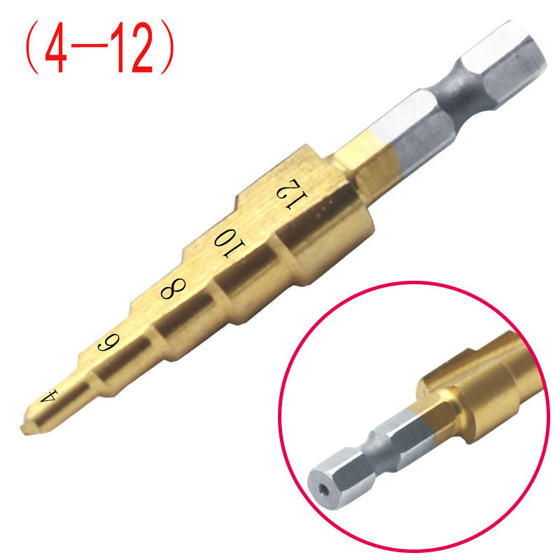 Shank Step Drill Pagoda Drill Twist