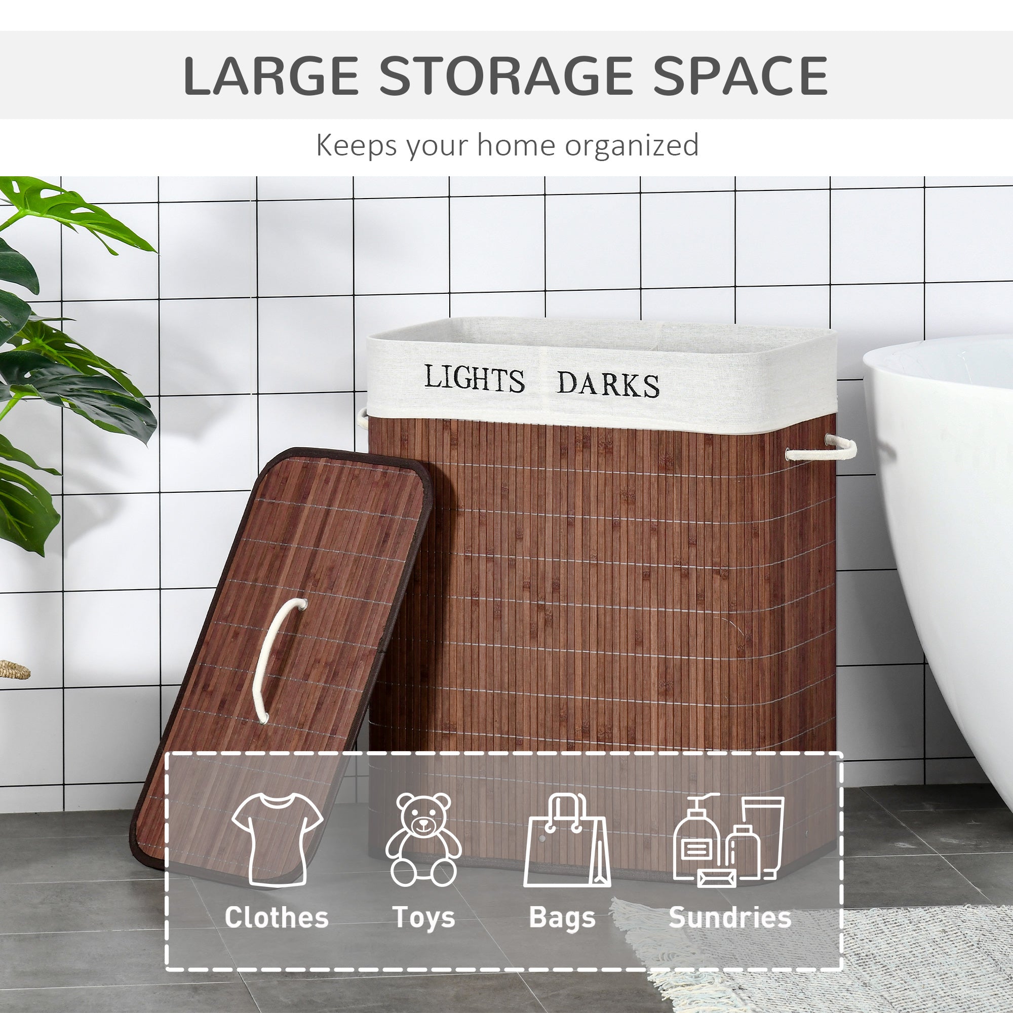 Bamboo Laundry Basket